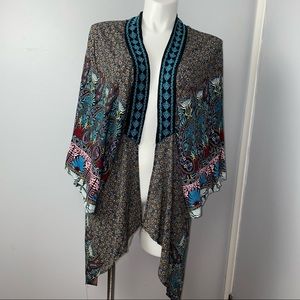 Flying Tomato Kimono CoverUp or Cardigan, Size M/L